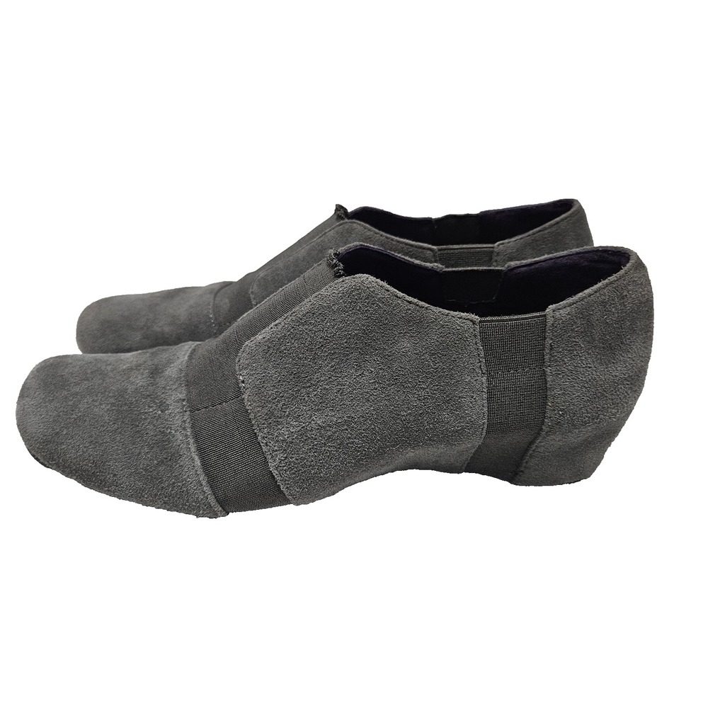 VanEli Shoes Women's‎ Size 7N Gray Purple Collection Suede Leather Slip-on Flats